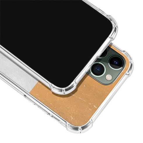 Ivory Coast Flag Distressed iPhone 12 Pro Max Clear Case